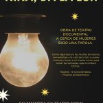 Salamandra cia teatro social CARTEL NIÑA, DÁ LA LÚ